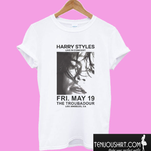 Harry Styles Live in Concert The Troubadour Merchandise T shirt