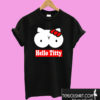 Hello Titty Adult Funny College T shirt