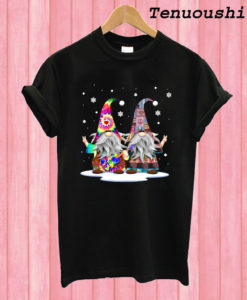 Hippie Gnomes Christmas T shirt