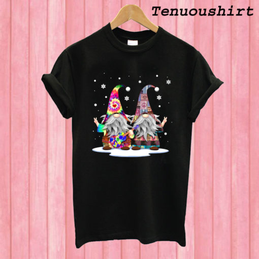 Hippie Gnomes Christmas T shirt