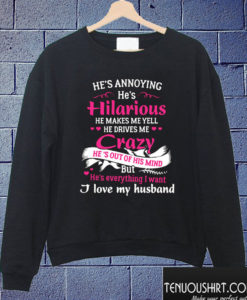 I Love My Husband Sweatshirt