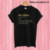 Jiu Jitsu Definition T shirt