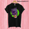 Joker Smiley Wearing Bat Man Mask T shirt