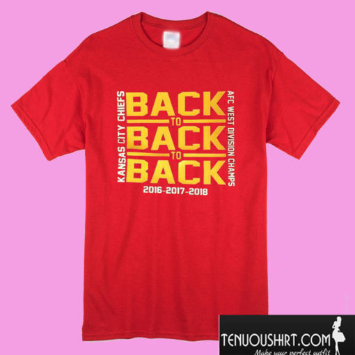 Kansas City Chiefs AFC West Championship T shirt