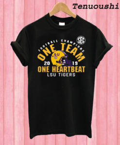 LSU Sec Championship 2019 One Team One Heartbeat T shirt