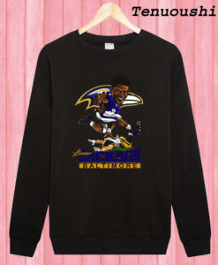 Lamar Jackson Baltimore Ravens Jersey Sweatshirt