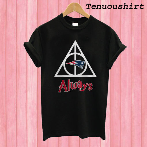 New England Patriots Deathly Hallows Always T shirt