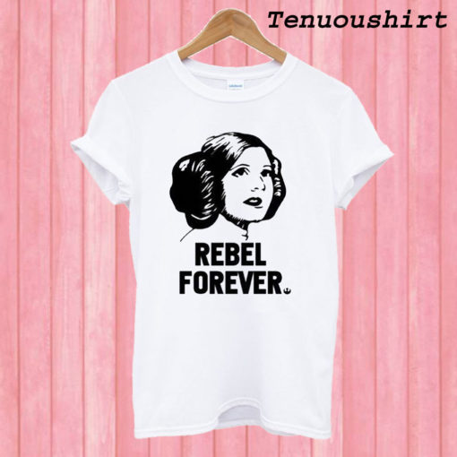 Princess Leia Rebel Forever T shirt