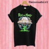 Rick And Morty UFO Big T shirt