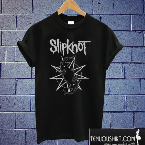 Slipknot Goat Star Band Logo T shirt