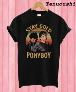 Stay Gold Ponyboy Vintage Retro T shirt