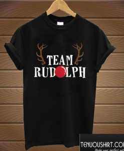 Team Rudolph Reindeer Christmas T shirt