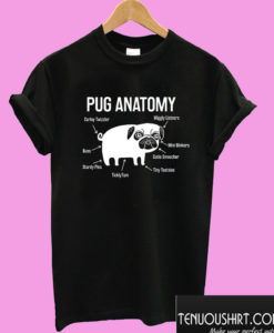 The Pug Anatomy T shirt