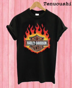 Wild Fire Harley Davidson Logo T shirt