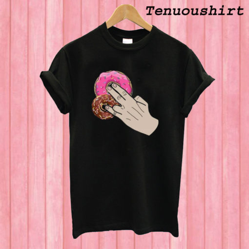 2 In The Pink And One In The Stink Doughnut Parody T shirt