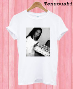 Aaliyah White T shirt