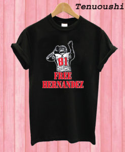 Aaron Hernandez England Patriots T shirt