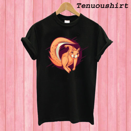 Angry Squirrel T shirt