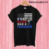 Beer Bacon Guns And Freedom T shirt