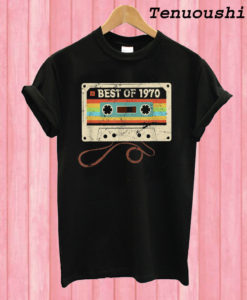 Best Of 1970 50th Birthday Vintage T shirt