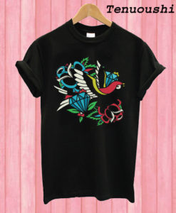 Bird Traditional Tatto T shirt