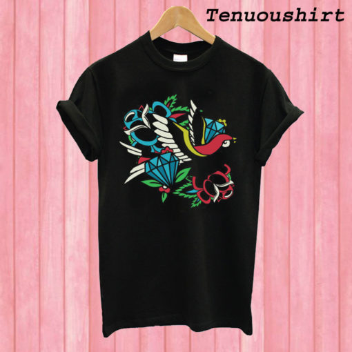 Bird Traditional Tatto T shirt