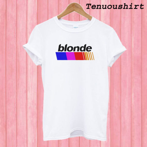 Blonde White T shirt