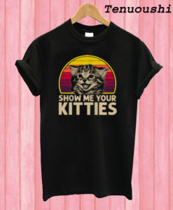 Cat show me your kitties vintage T shirt