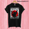 Catzilla Cat Godzilla Japanese T shirt