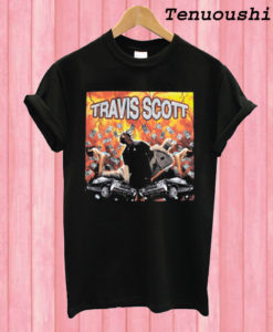 Diamond Supply Co x Travis Scott Explosion T shirt