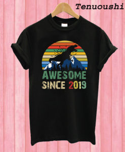 Dinosaur Awesome Since 2019 T shirt