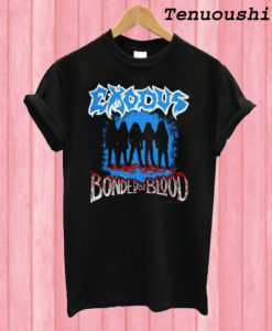 Exodus Vintage 80’s World Tour 1986 Bonded By Blood T shirt