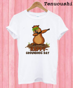 Happy Groundhog Day Dabbing Groundhog T shirt