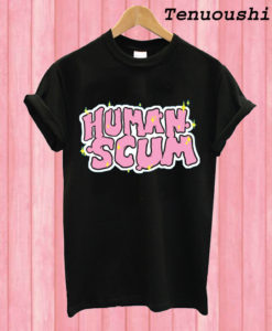 Human Scum Black T shirt