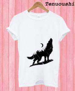 Midnight Wolf T shirt