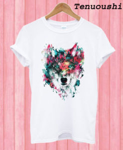 Painted Wolf T shirt