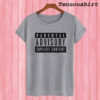 Parental Advisory grey T shirt