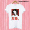 Princess Leia Rebel Galaxy Girl T shirt