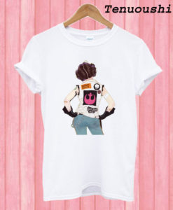 Princess Leia Rebel Scum Girl T shirt