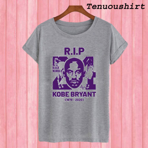 RIP Kobe Bryant Black Mamba T shirt