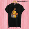 Rip Kobe Bryant The Mamba The Myth The Legend T shirt