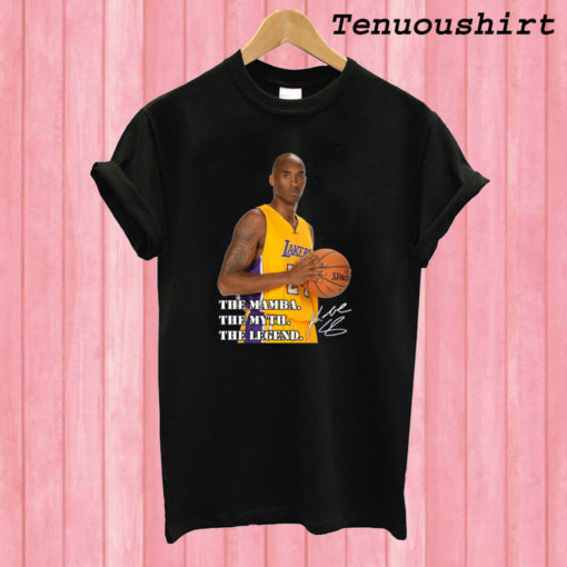 Rip Kobe Bryant The Mamba The Myth The Legend T shirt