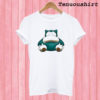 Snorlax Pokemon nice looking T shirt