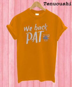 Tennessee Lady Volunteers Vols We Back Pat Summitt Md T shirt