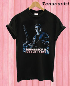 Terminator 2 Judgment Day Arnold Harley T shirt