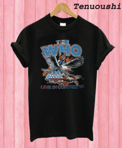 The Who 1982 Farewell Concert Tour T shirt