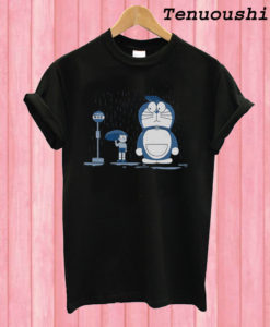 Totoro Doraemon Crossover T shirt