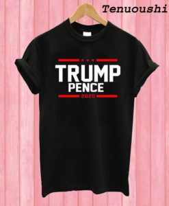 Trump Pence 2020 Black T shirt