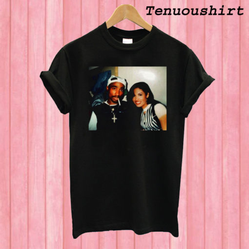 Tupac Shakur & Selena Quintanilla T shirt