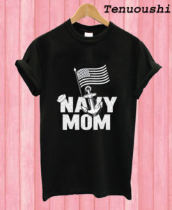 USA Navy Mom T shirt